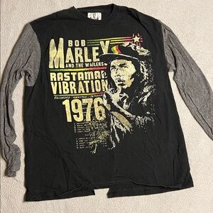 vintage bob Marley long sleeve tee furst of a kind from LF
